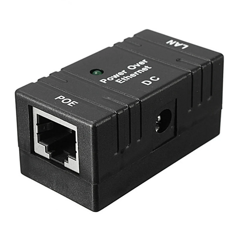 100 Mbps 5V 12V 24V 48V/1A BJW POE Injector Power Splitter For IP Camera POE Adapter Module Accessories