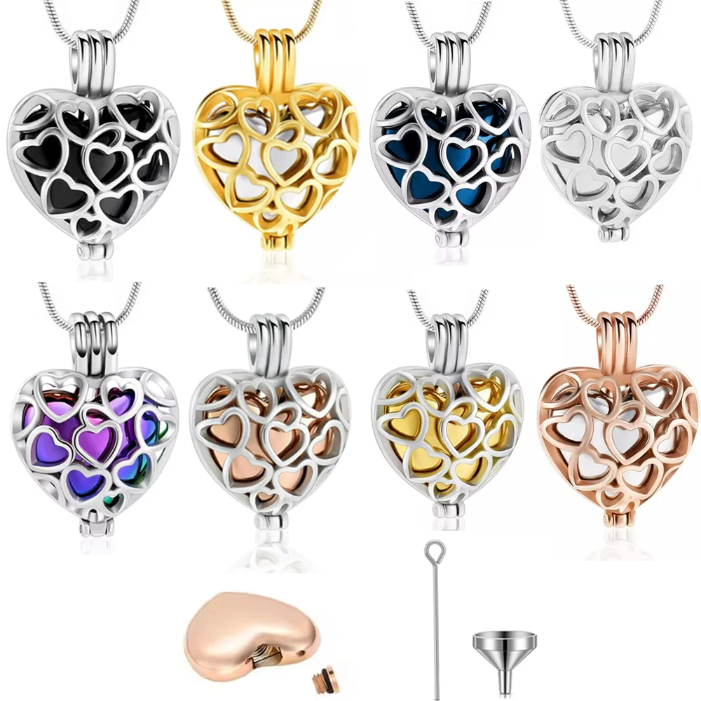 Pet Cremation Jewelry For Ashes For Dog Paw Stainless Steel Memorial Locket Urn Necklace Inside Mini Case Keepsake Cremation