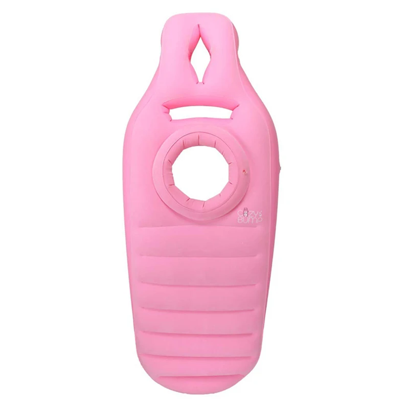 Inflatable Pregnancy Pillow with Abdominal and Head Holes - Full-Body Maternity Air Mattress, Suitable for Prone Sleeping, Relieving Back Pain and Spd - Comfortable, Portable
