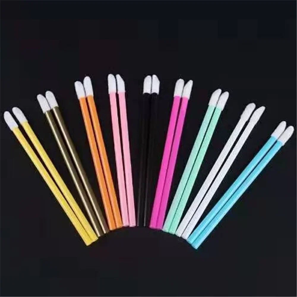 Eyelash Extension Tools, 50Pcs/bag Disposable Micro Brush, Individual Lash Removing Swab
