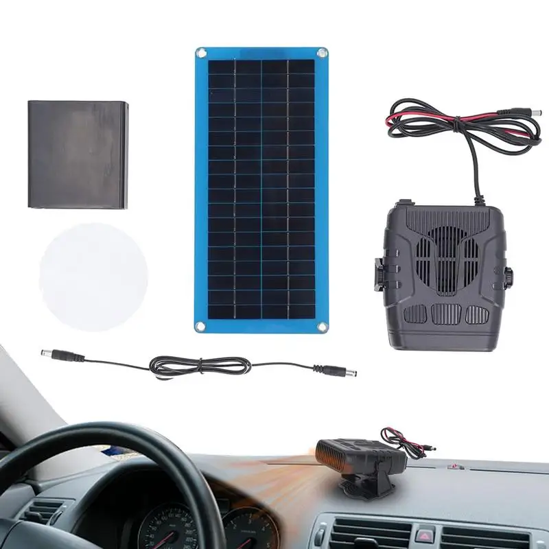 Solar Automotive Air Drying Heater Car Mounted Solar Panel Heater For Winter Portable for Drying and Heating Windshield Defogger