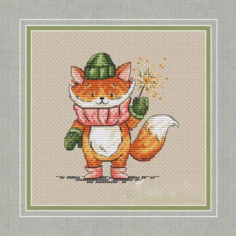 864-Kreuzstich-Set, Sets für Stickerei, Kreuzstich, Kreuzstich, komplettes Kit, Stich-Kreuzstich-Set, Nadel, Kunst und Handwerk, DIY