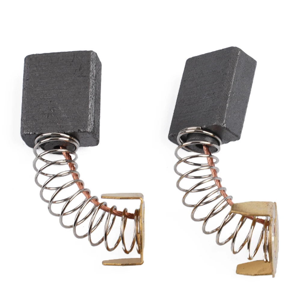 電気モーター用カーボンブラシ,ブラシ,交換キット,耐久性のあるアクセサリー,16mm x 13mm x 6mm, 2個