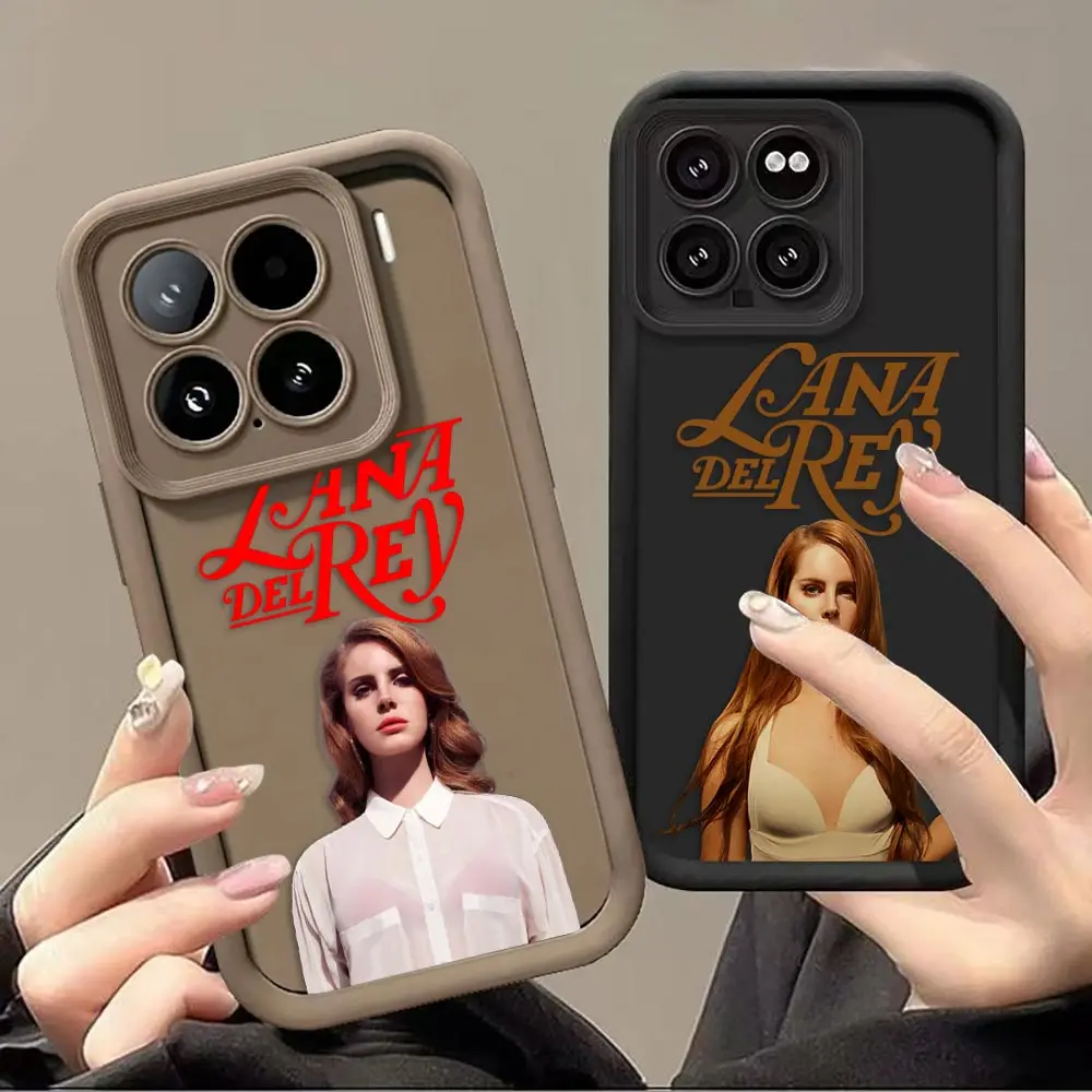 Pretty Singer Lana Del Rey Cover Phone Case For Redmi NOTE 17 15 13 14 8 9 9S 10 10S 11 11S 11T 12 12S PRO PLUS Capa Shell Funda