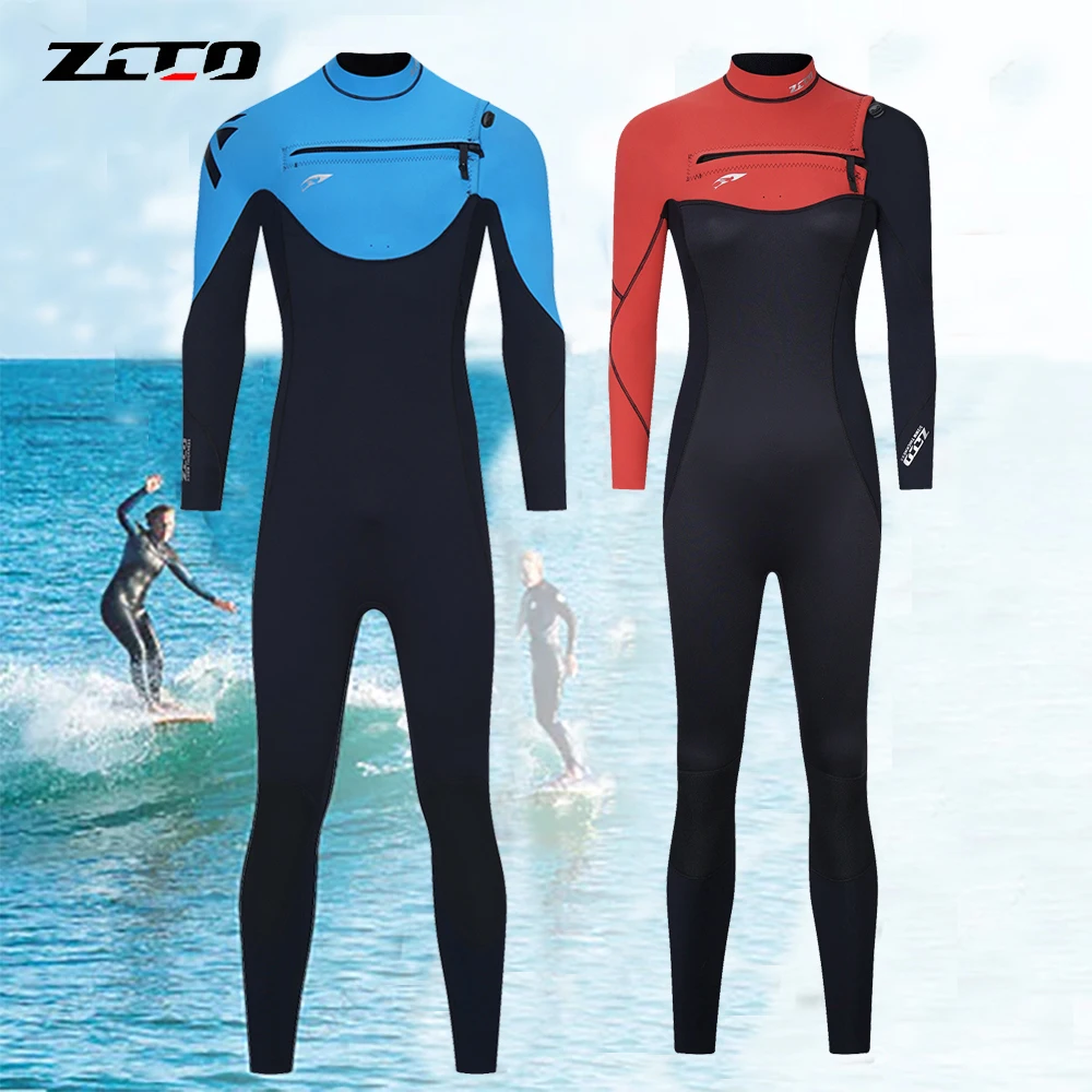 

2/3MM Neoprene Wetsuit Men Surf Scuba Diving Suit Equipment Underwater Fishing Spearfishing Kitesurf Swimwear Wet Suit Equipment