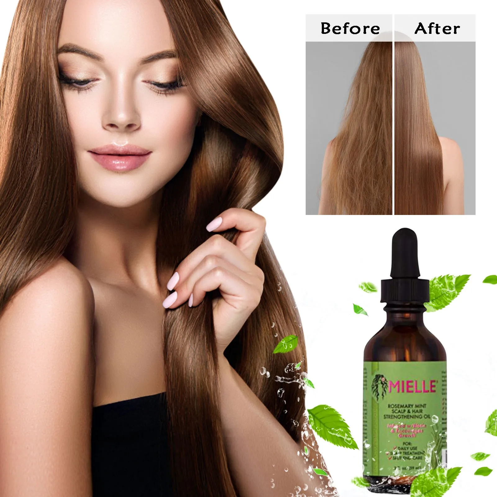 Hair Oil Double Curl Hair Oil Multifunctional Hair Oil 59ml