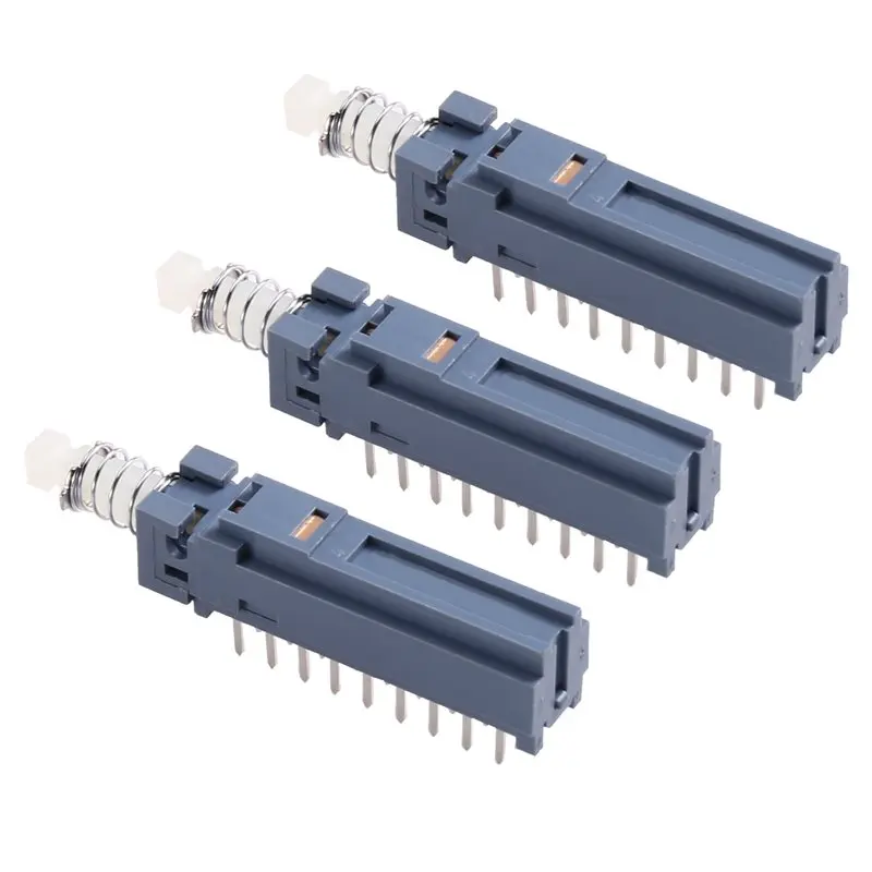

【PARTY DAY】MPNS6A MPN-S6-A 6-Way Power Switch Self-Locking 6-Knife 18-Pin Keyboard Switch Computer Accessories Power Switch Wit
