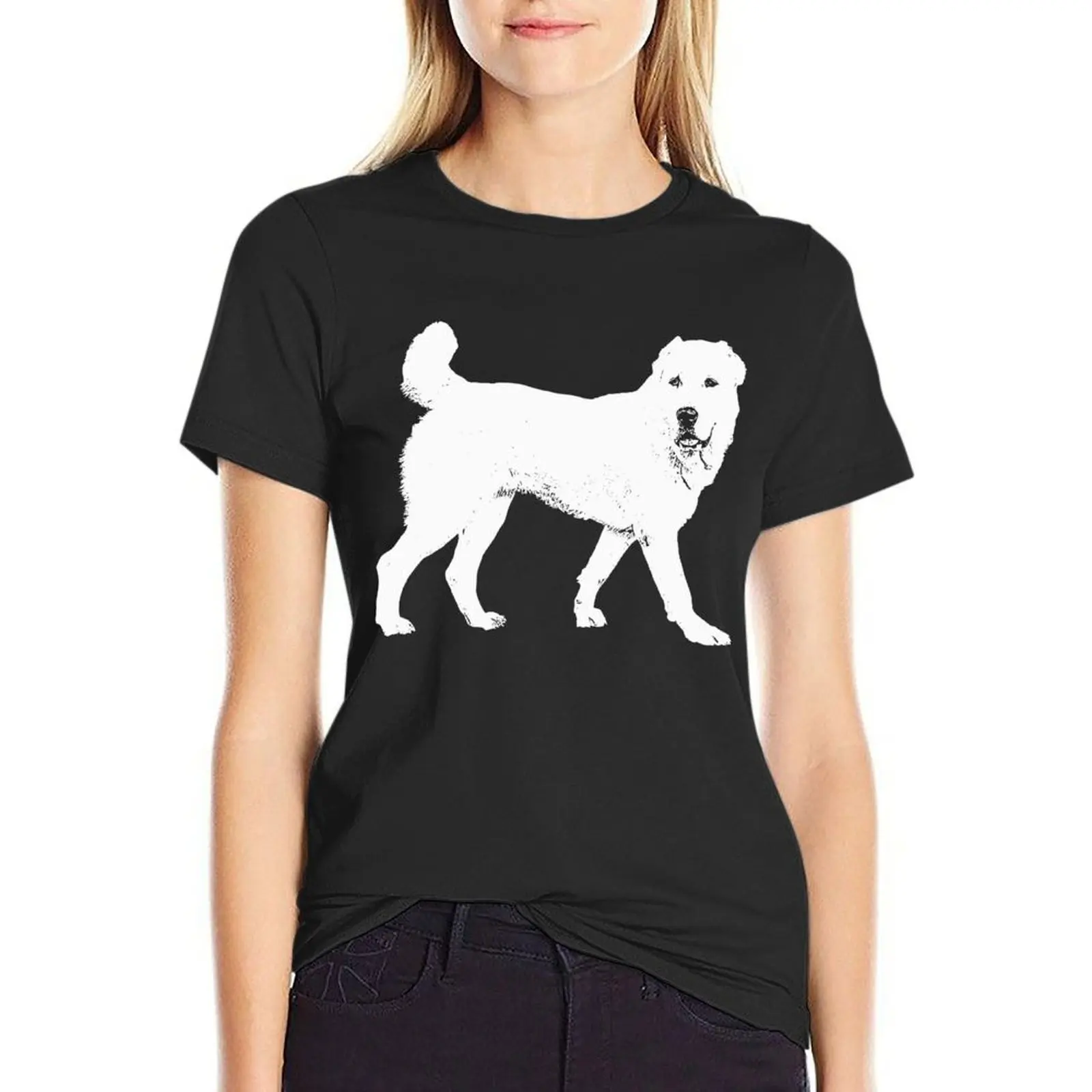 Central Asian Shepherd Dog T-Shirt kawaii clothes Female clothing summer tops t shirts for Women graphic