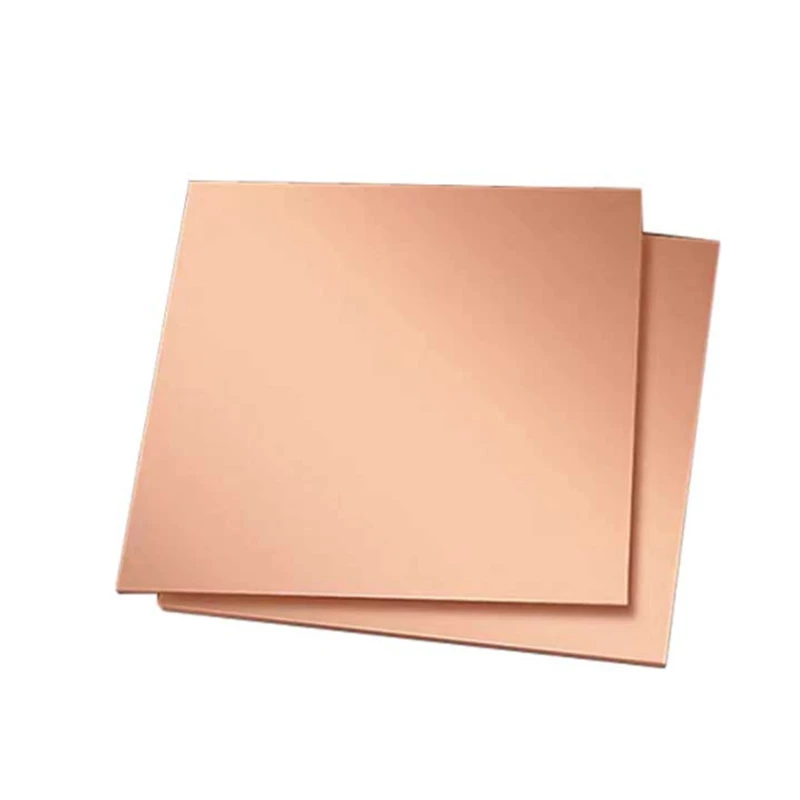 High Quality Materia Copper Sheets High Thermal Conductivity Copper Plate Hot-rolling 1mm Pure Copper Plate T2 C11000 Grade