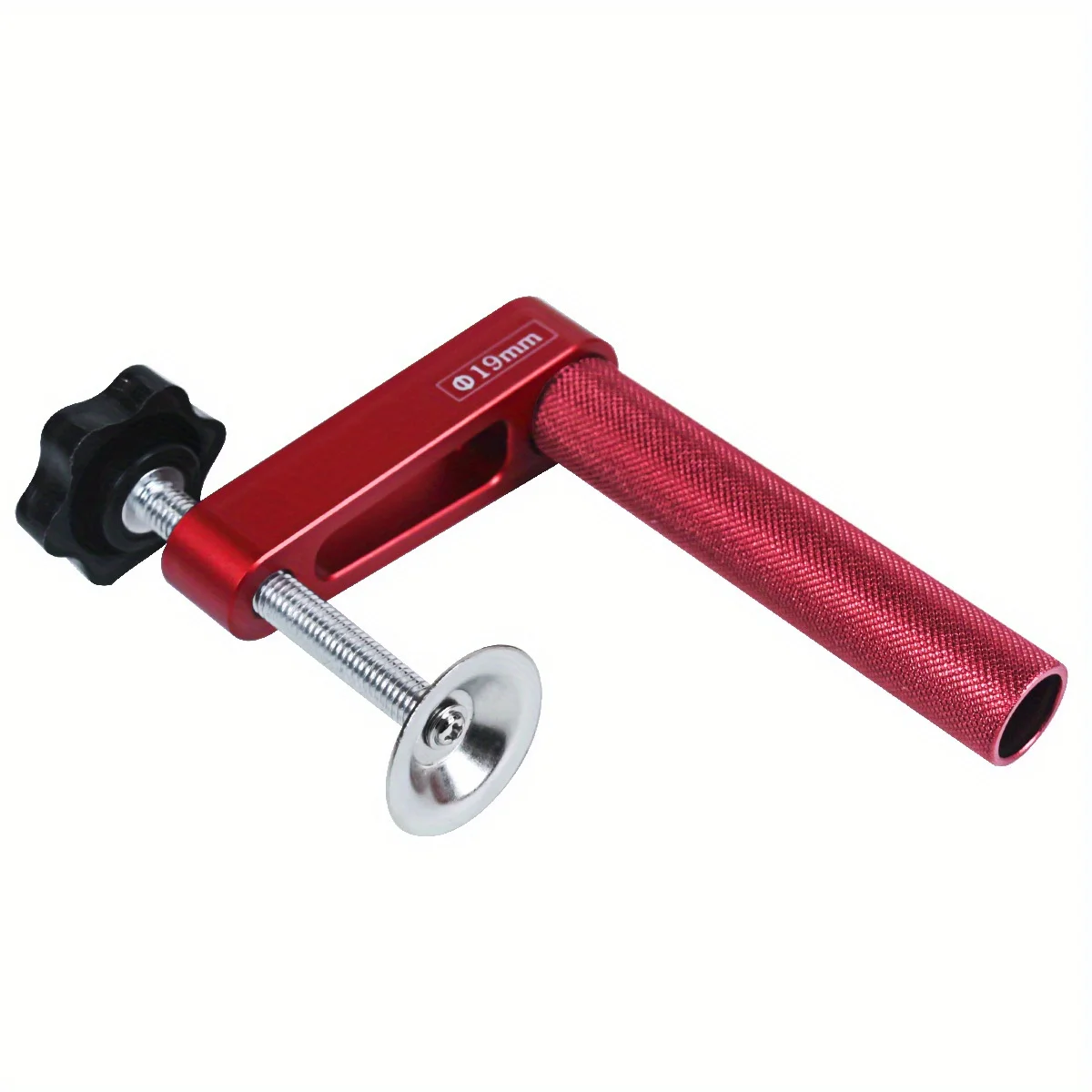 1 Stück Aluminiumlegierung Werkbank-Hohlklemme, 19mm / 20mm Tischbefestigungsclip für Holzbearbeitungs-Werkbank, Schreiner-DIY-Befestigungswerkzeug – Detail 6