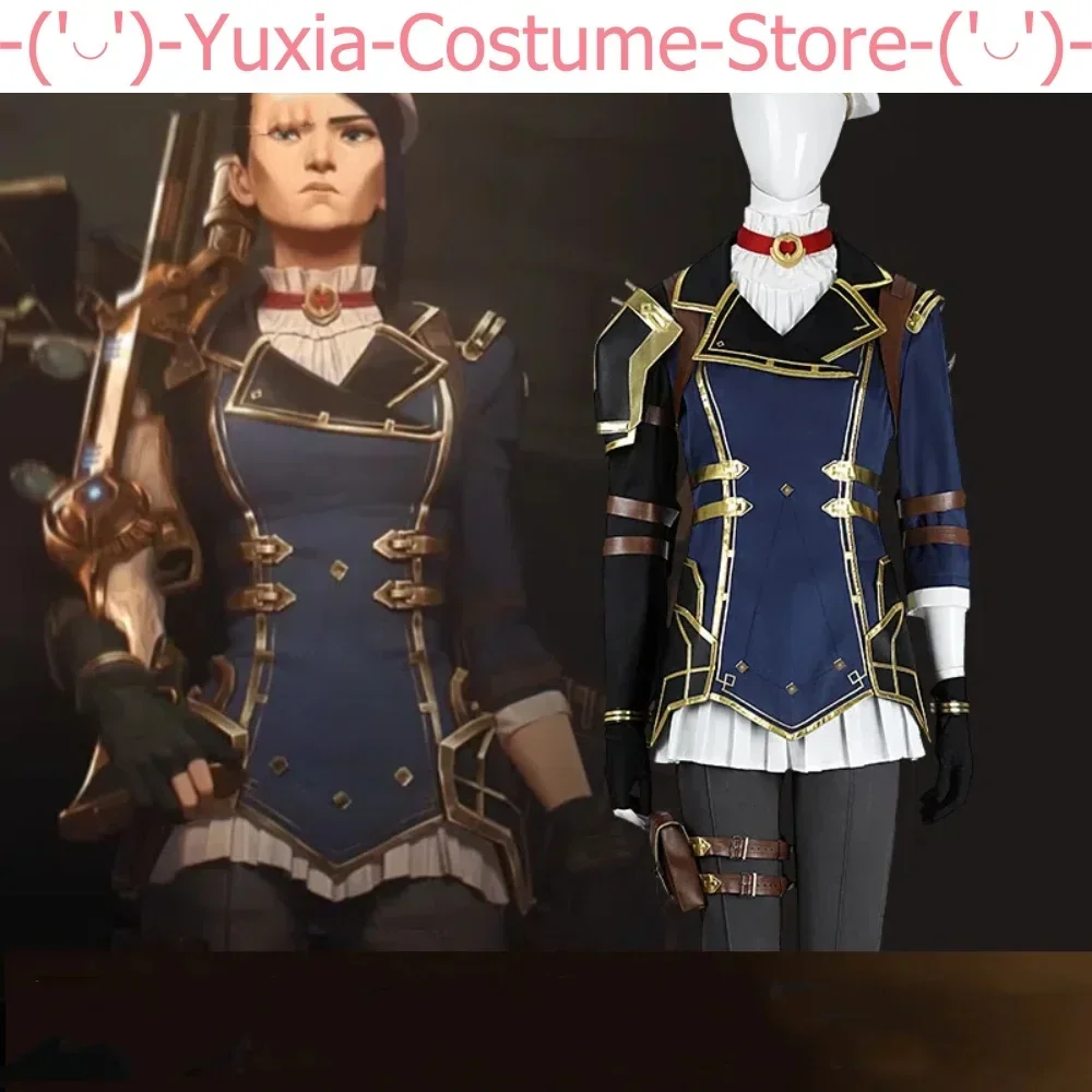 Lol Battle Of The Two Cities Caitlyn Cosplay Costume Cos Game Anime Party Uniform Hallowen Play Role Clothes Clothing