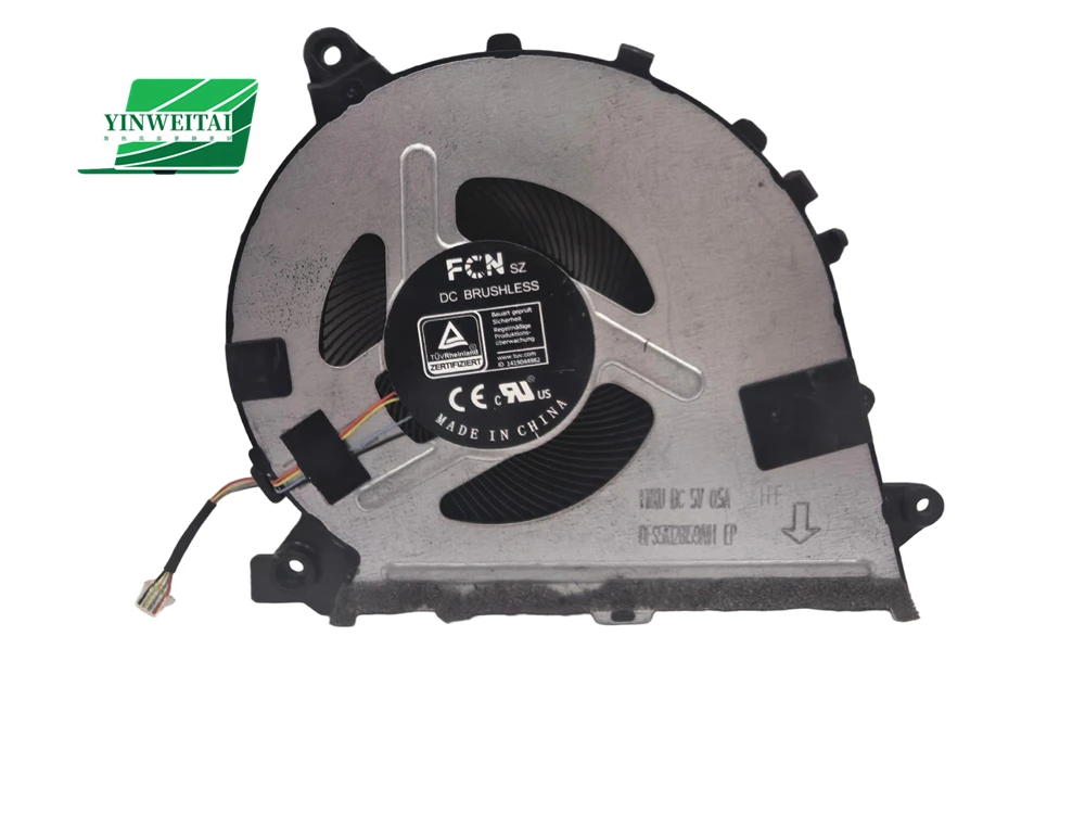 

Вентилятор охлаждения процессора для Asus Zenbook14 Q408 Q408UG FNKU DFS5K12B159A1H HQ23300124000 BN9505S5H-000P