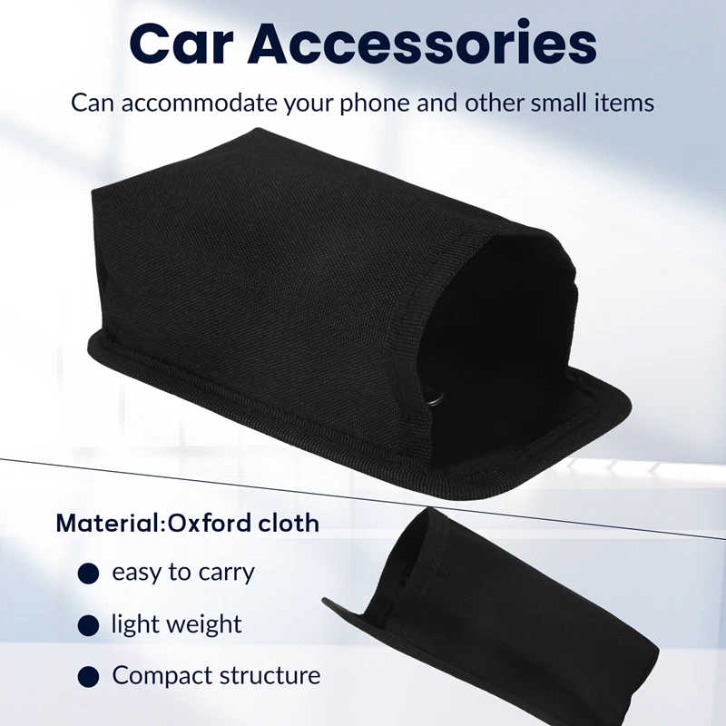 Para suzuki jimny 2019 2020 2021 co-piloto alça pendurado saco de armazenamento multi-purpose suporte do telefone organizador