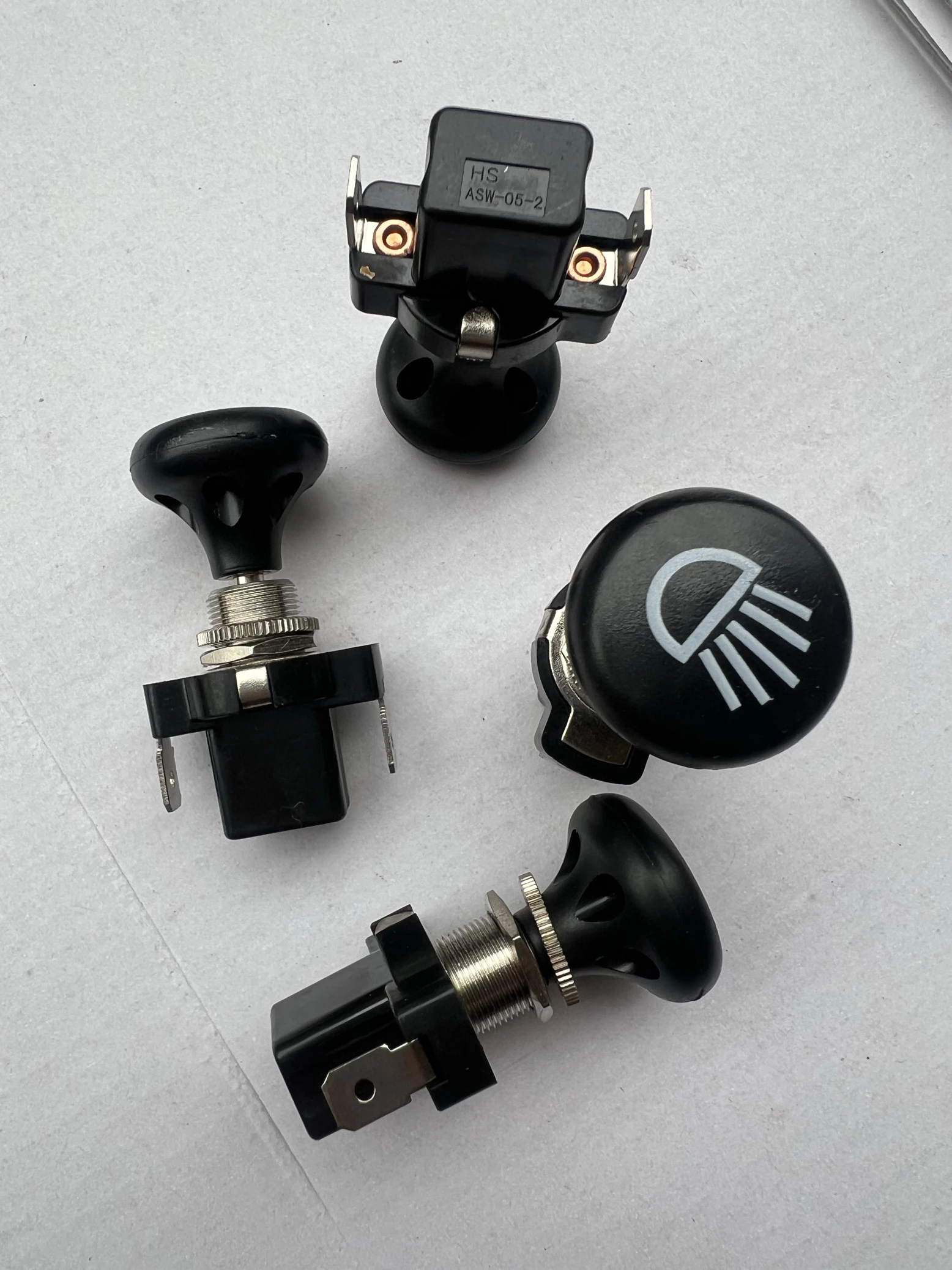 10psc/ASW-05-2 مركبة زراعية دفع سحب المصباح تعديل تحكم واحد سرعة واحدة التبديل العلامة التجارية الجديدة