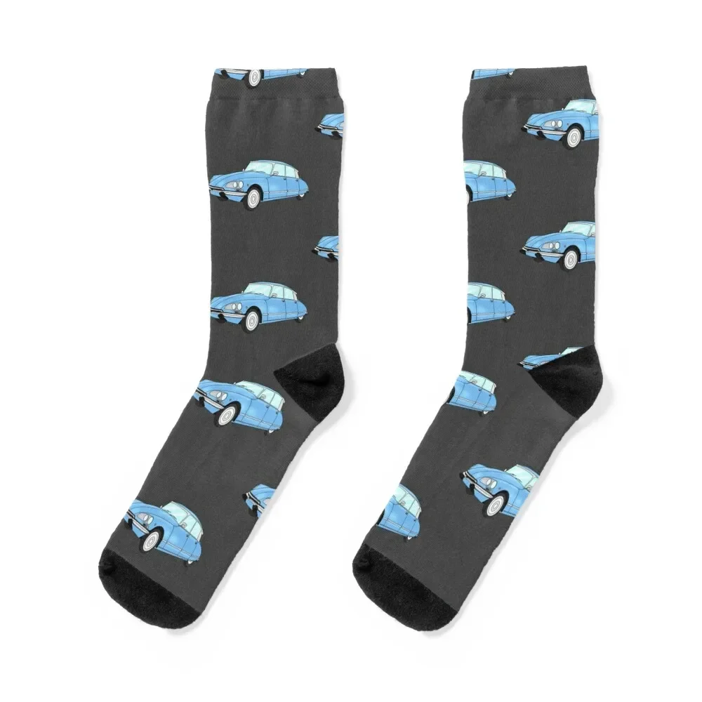 

Citroen ds oldtimer Goddess car Socks hiking Toe sports sports and leisure snow Socks Men Women's