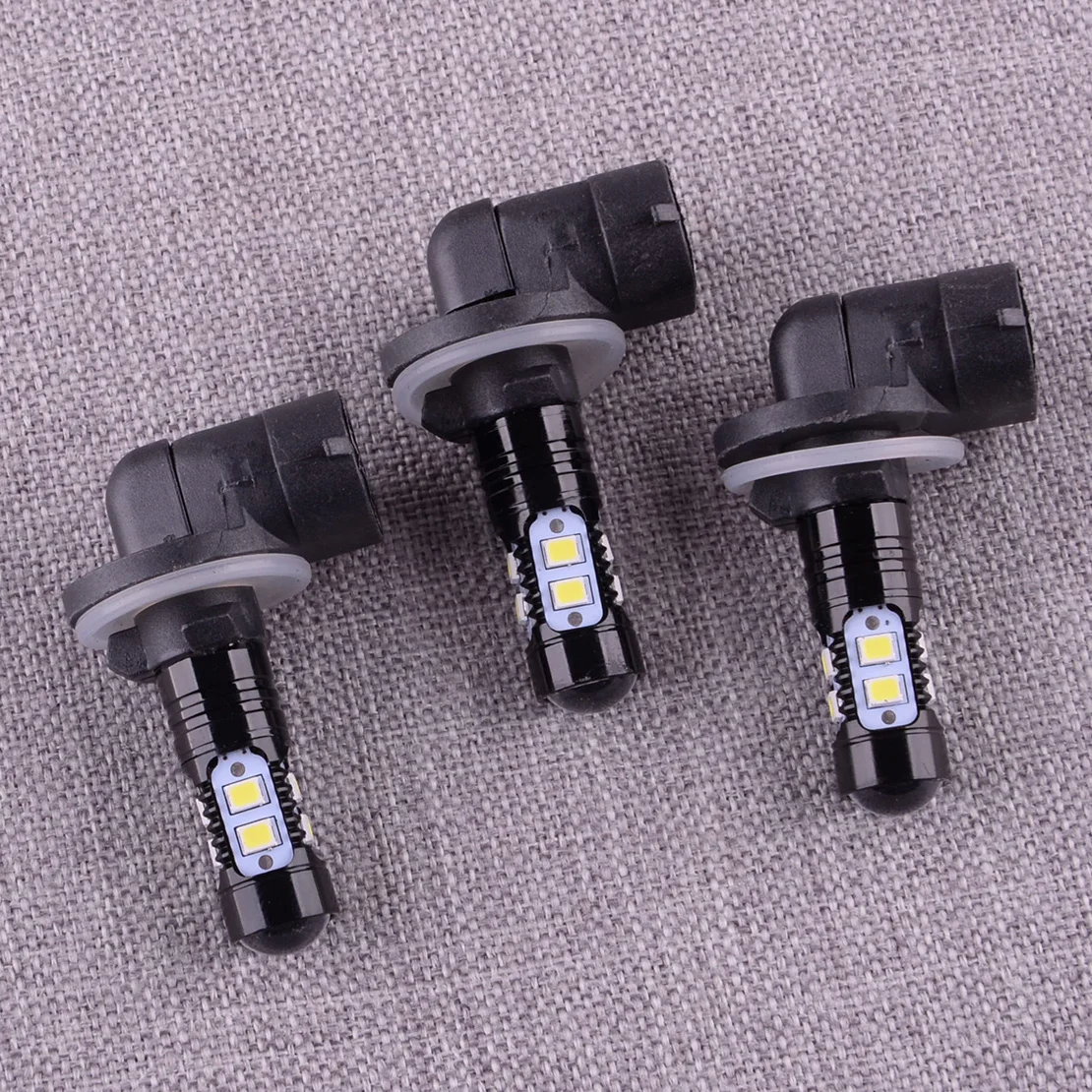 

3Pcs LED Headlight Bulb 9V-30V 50W 6000K Fit For Polaris Sportsman 550 570 600 700 800 850 1000 ACE Magnum Hawkeye RZR Ranger