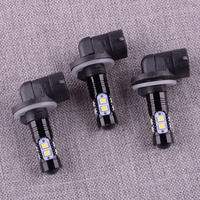 3Pcs LED Headlight Bulb 9V-30V 50W 6000K Fit For Polaris Sportsman 550 570 600 700 800 850 1000 ACE Magnum Hawkeye RZR Ranger