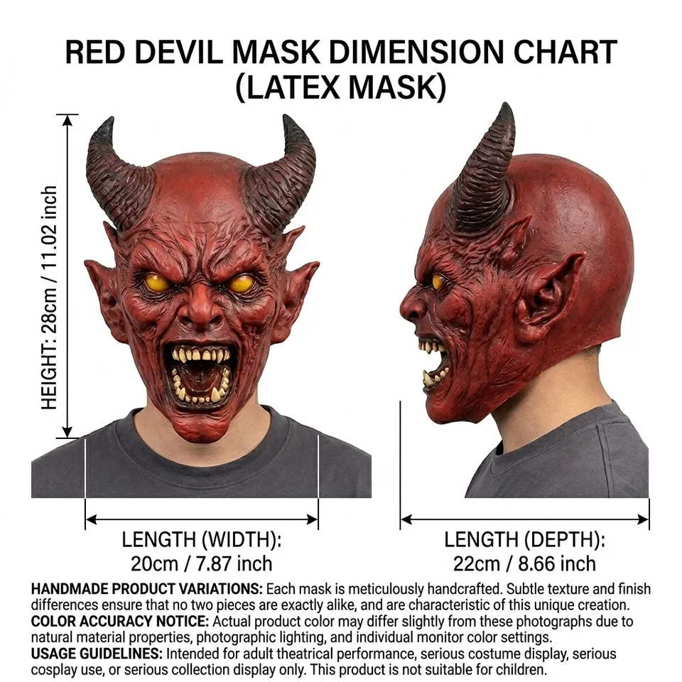 Masque halloween de tête de cheval effrayant - Déguisement Mania Masque halloween de tête de cheval effrayant - Déguisement Mania