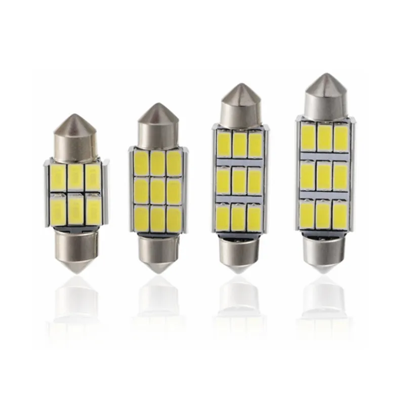 

2/4/10PCS LED Canbus Festoon 31mm/36mm/39mm/41mm 5630/9SMD 12V Auto Interior Reading Lamp License Plate Lights Car Dome Bulbs