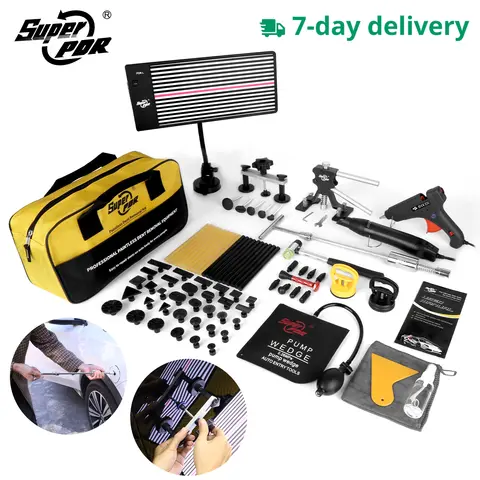 Professional Car Dent Repair Tools Paintless Dent Repair Kit Auto Body Dent Removal Remover Kits Dent Puller for Car Workshops