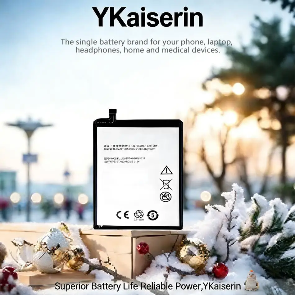 

Аккумулятор для мобильного телефона 2500 мАч для Zte Blade V8 Lite 5,0 дюймов, длительный срок службы, Li3925t44p6h765638, экологически чистый