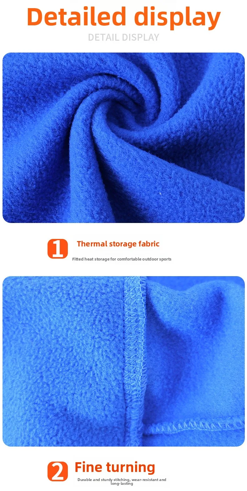 Autumn and winter thickened fleece thermal cap motorcycle helmet liner cap outdoor riding ear protector fleece cap