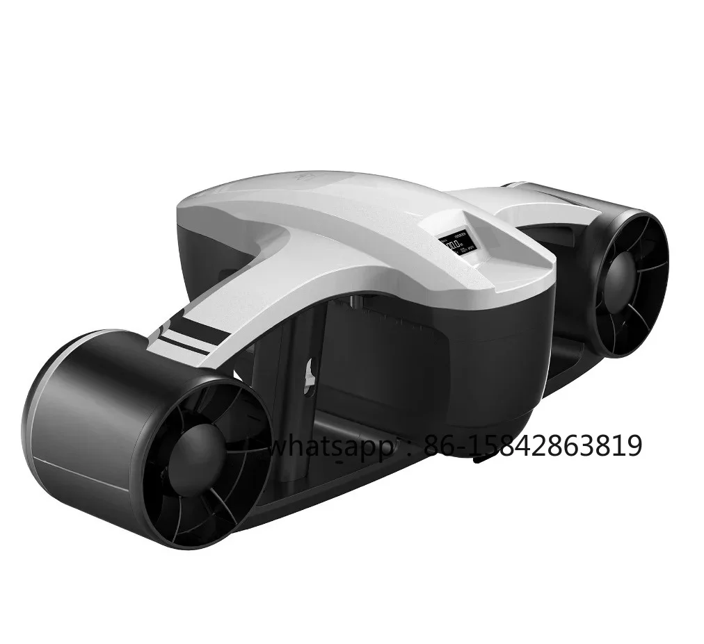 Two-gear Variable Speed Underwater Vehicle Swimming Equipped with Underwater Boosters for Children