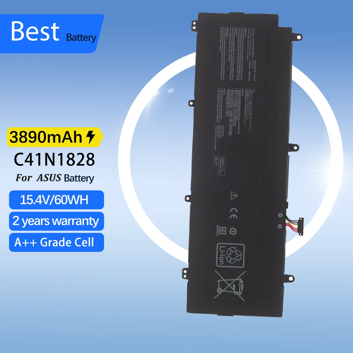 C41N1828 Laptop Bat… - image