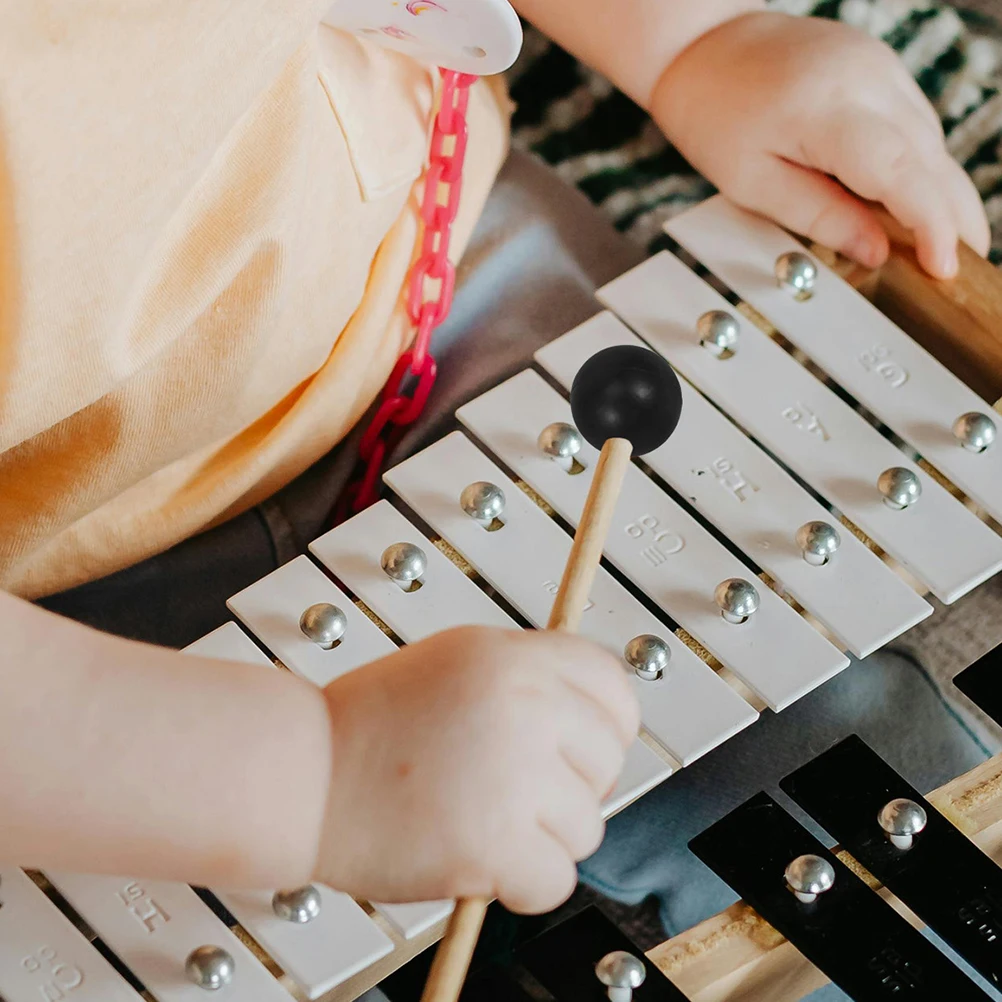 

8pcs Rubber Drumstick Head For Tongue Drum Percussion Instrument Supply Durable Mallet Tips Xylophone Marimba Accessories