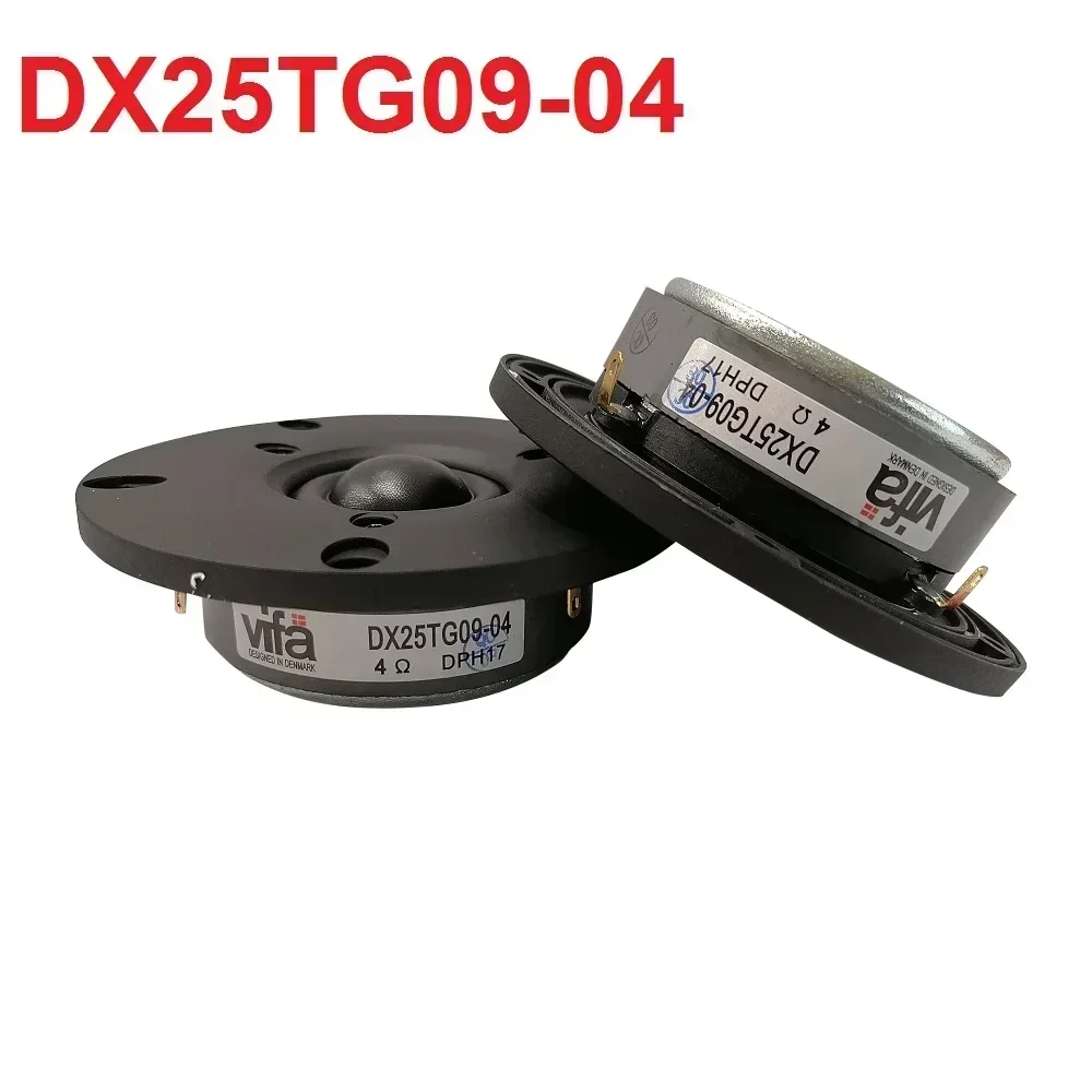 Imagem -06 - Originais Vifa Dx25tg0904 Dx25tg30-08 Home Audio Faça Você Mesmo Membrana Preta Cúpula Tweeter Alto-falante Driver 8ohm 100w Peças