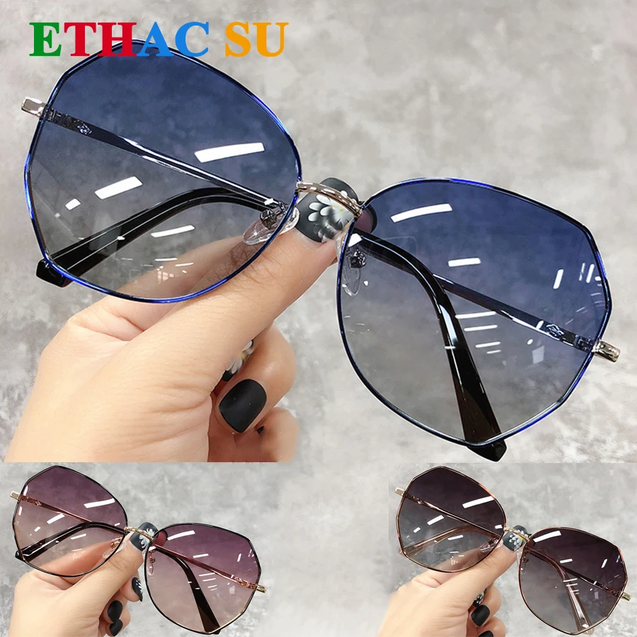 

2PCS/Lot Sunglasses Women Men 2025 New Luxury Brand Design Retro Alloy Travel Drive Frame Vintage Sun Glasses Ladies Unisex