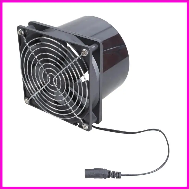 

57BE Sturdy Quality Solar Ventilation Fan 12V Cooling Fan For Greenhouses