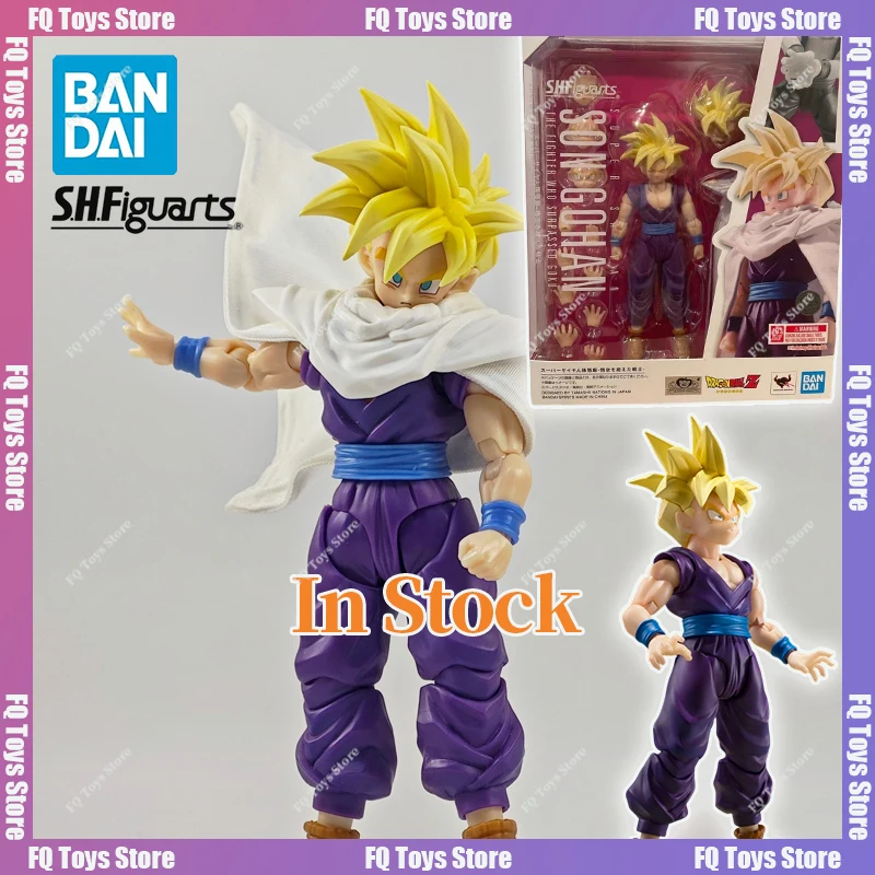 

In Stock Bandai S.H.Figuarts Dragon Ball Shf Super Saiyan Son Gohan The Fighter Who Surpassed Action Figure Collectible Toy Gift