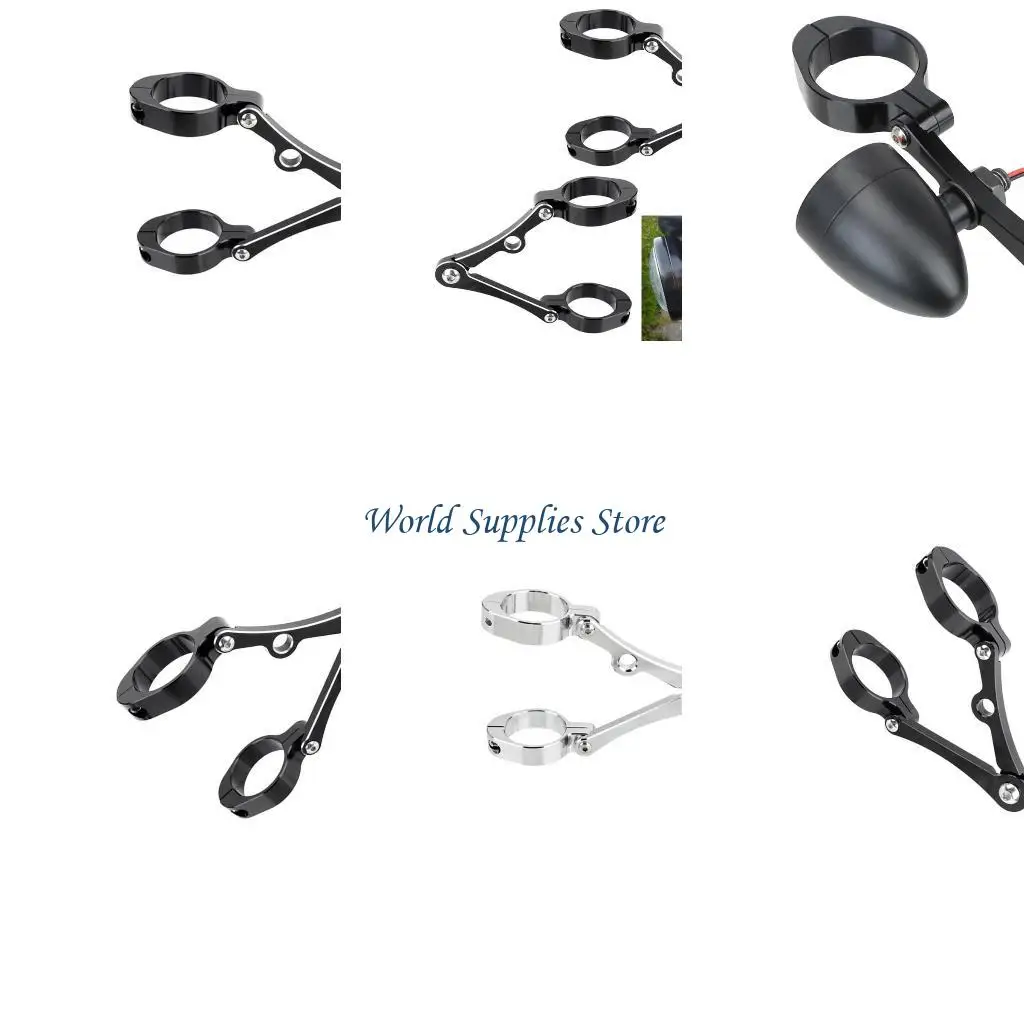

G6KC 39mm-41mm Fork Tube Head Lamp Holder Motorcycle Headlight Bracket Mount Brackets