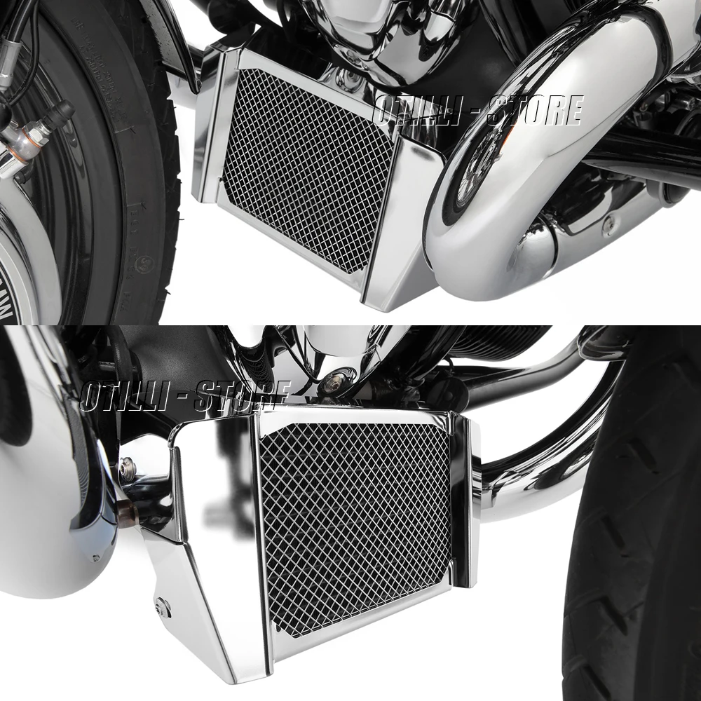 Motorcycle R 18 2020 2021 -UP Radiator Grille Guard Cover Oil Cooler Guard Protection For BMW R18 B / Classic / Transcontinental - Image 4