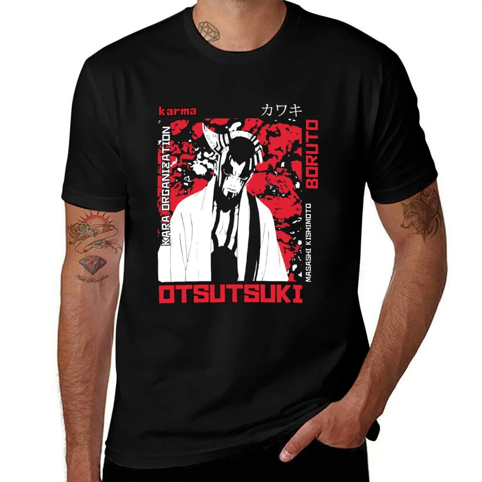 

Jigen T-Shirt t shirt men 100% cotton luxury brand cotton t shirt man cotton tshirt 100% T-Shirt