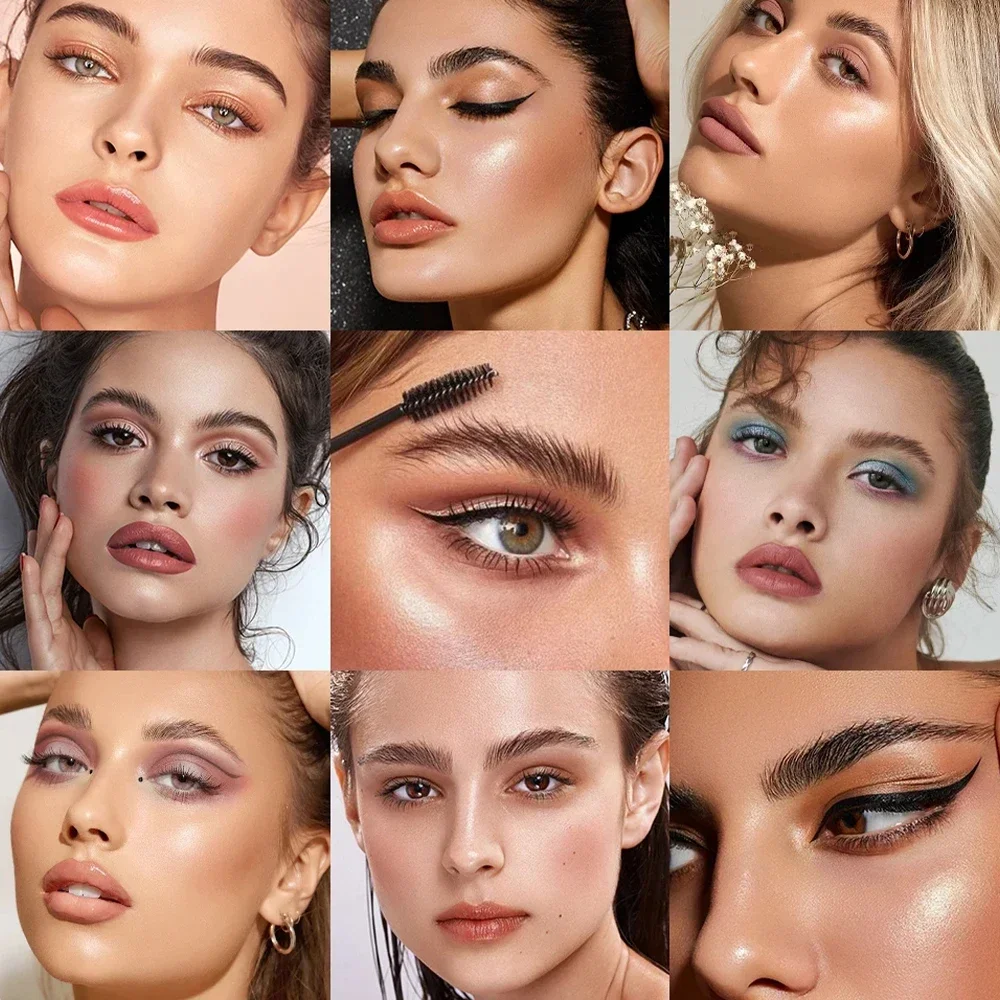 와일드 아이브로우 스타일링 솝 인핸서 아이브로우 왁스 솝 방수 오래 지속되는 착용하기 쉬운 투명한 눈썹 쉐이핑 젤 메이크업