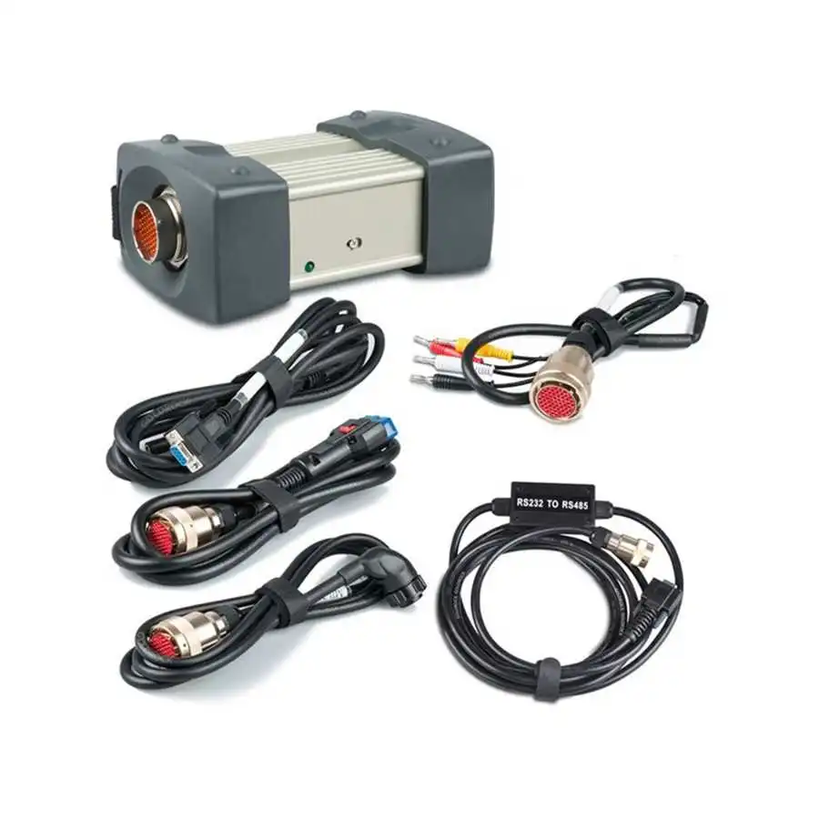 

MB Star C3 SD Connect Multiplexer with 5 Cables 12V & 24V Cars and Trucks Heavy Duty Auto OBDII Scanner Diagnostic Tools