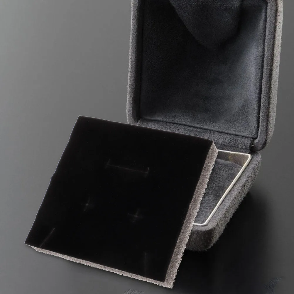 

30 Pcs with Jewelry Gift Box Lining Necklace Trays Bead Black Ring Organizer Liners Man