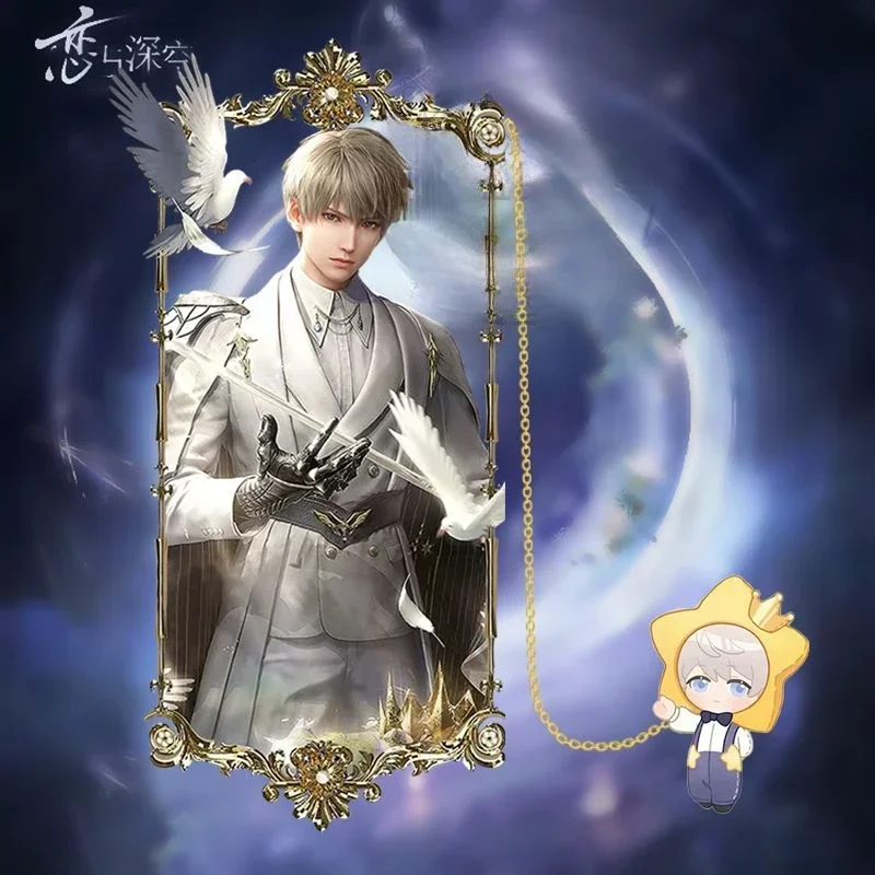 ความรักใหม่และ Deespace Rafayel Sylus Xavier 2D ภาพเคลื่อนไหวอุปกรณ์ต่อพ่วงสร้างสรรค์โลหะ Hollow พิมพ์บุ๊คมาร์คของขวัญสําหรับชายและหญิง