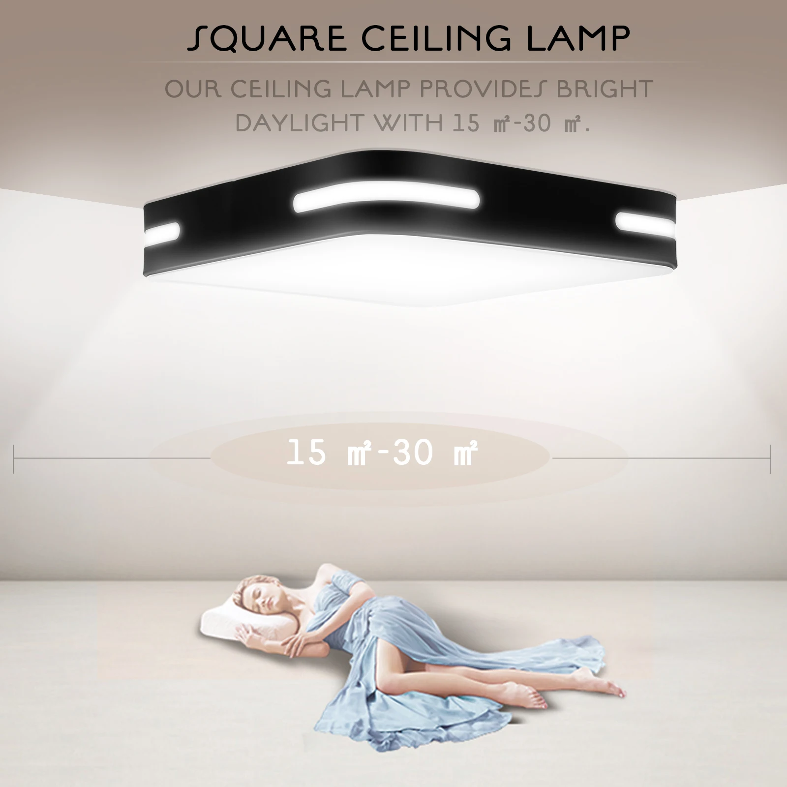 

Ceiling Lamp Light Energy-saving Lamps Decorative Lighting Device LED Balcony Dimming