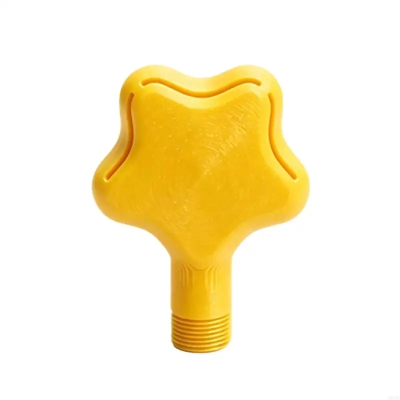 3/4Inch Pool Fountain Sprayer for Backyard and Home Pools, Star-Shaped Threaded Water Jet Piece for Decoration Water B03E