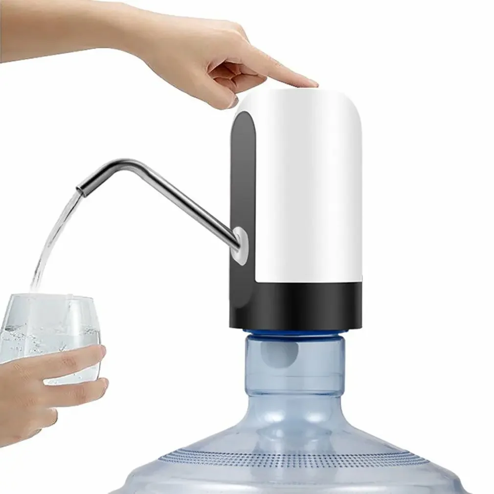 

Electric Water Dispenser Portable Gallon Drinking Bottle Switch Smart Wireless Water Pump Water Treatment Devices With Light