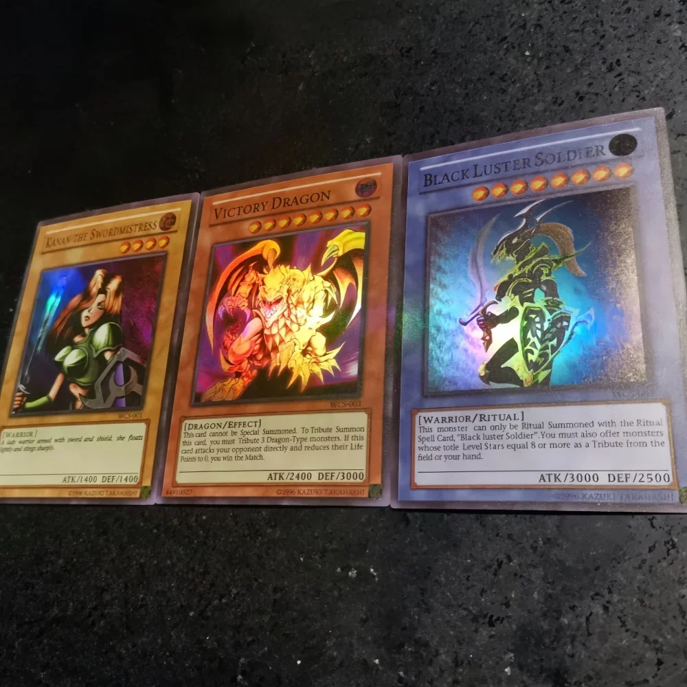 DIY Yu-Gi-Oh! The First WCS World Congress Flashcard 2023 Reward Card Anime Peripheral Game Collection Card Holiday Gift