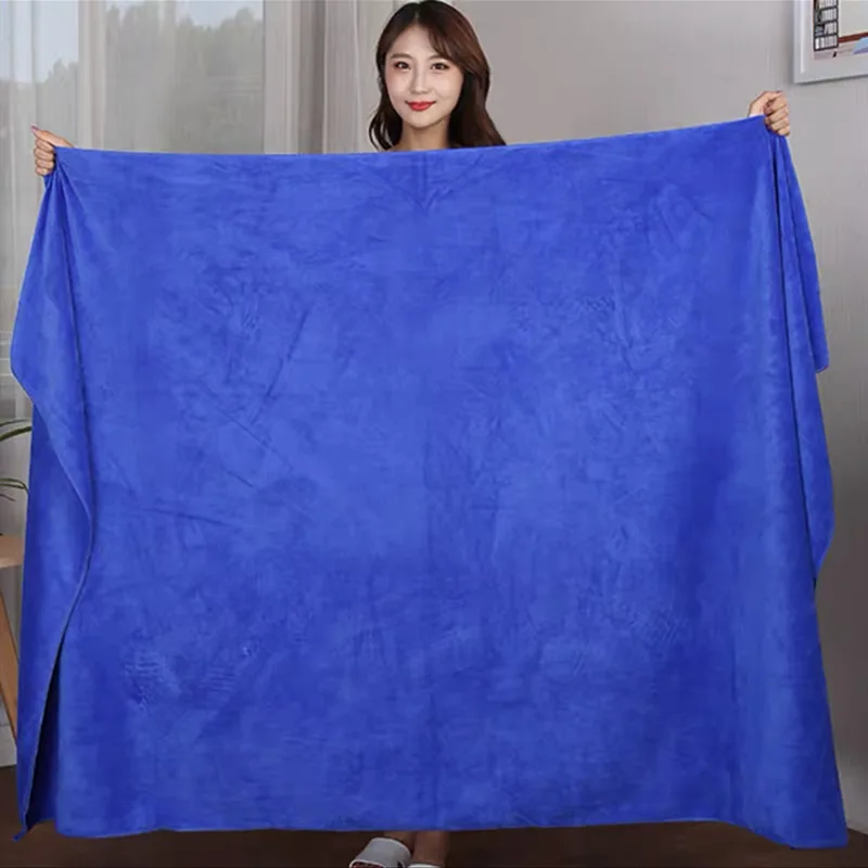 Extra large Towel Thickened High-density Coral Fleece Towel Quick  Microfiber Absorbent  Dry Clean Face Soft Absorbent Towel