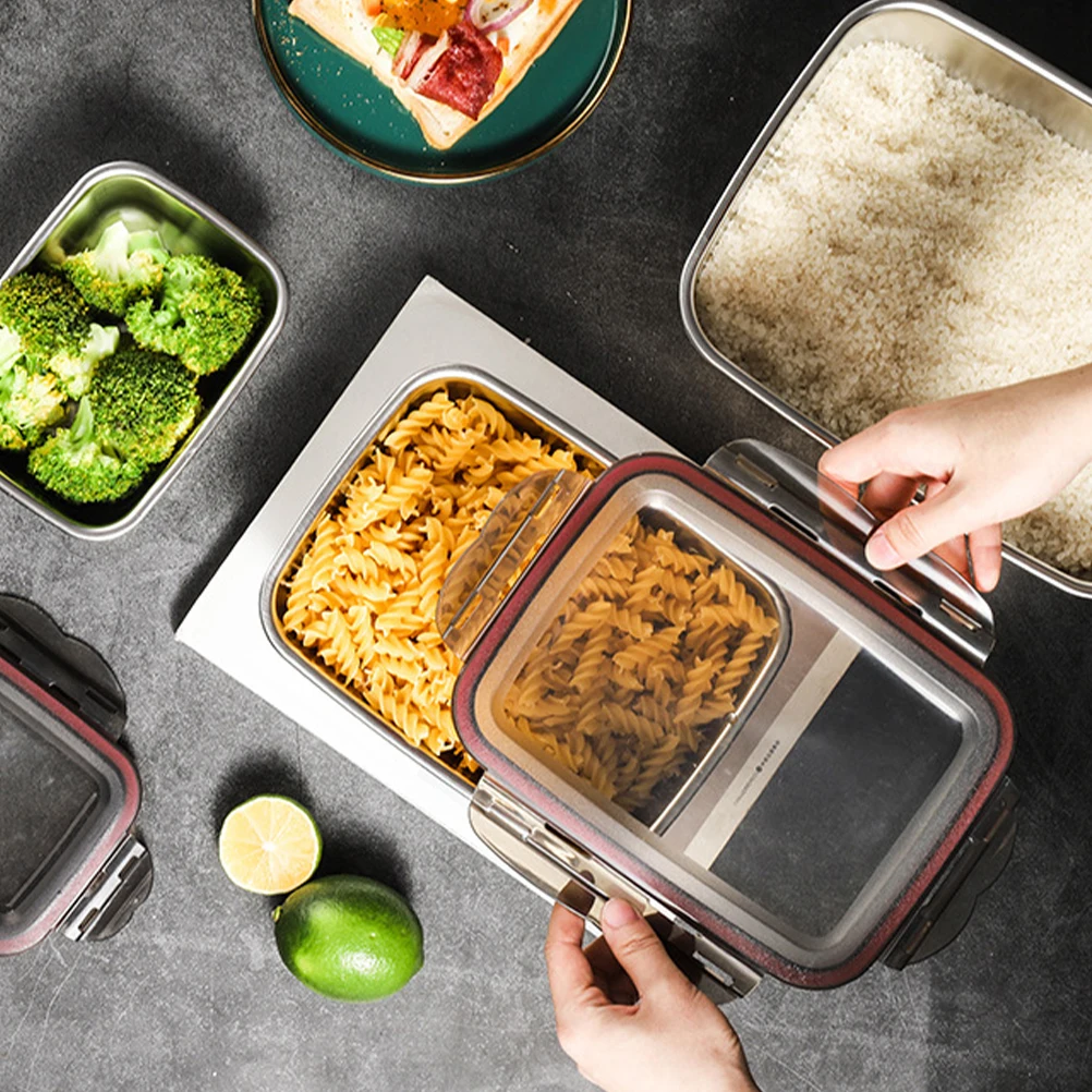 

Household Bento Box Multi-Function Food Storage Case Portable Food Container Convenient Bento Case for Home Office School Picnic