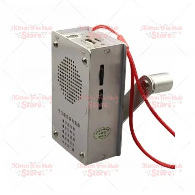 Hand Crank Generator Multifunctional Radio Igniter Flashlight