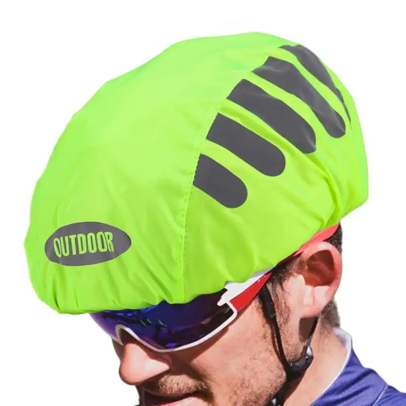 Waterproof Hard Hat Covers Breathable Hard Hat Rain Cover Portable Cycling Gear Multipurpose Rain Cover For Prevent Wind Rain