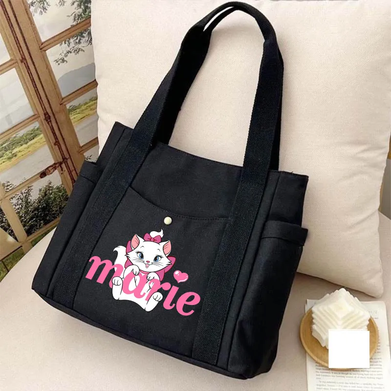 Disney The Aristocats Women\'s Bag Tote Bag Commuting Shoulder Bag Large Capacity Handbag Messenger Bags Crossbody Female Handbag