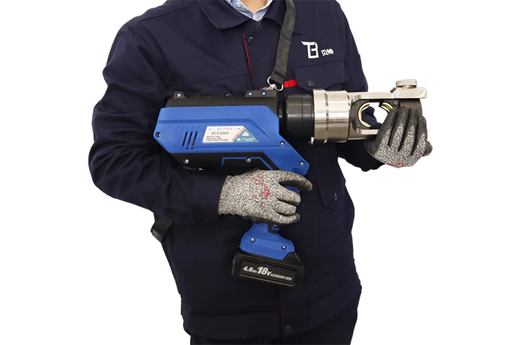 ECT-25020 Portable Battery Electric Power Cable Crimper Hydraulic Cable Crimping Tool